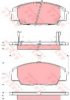 Dr!ve+ DP1010.10.0213 Brake Pad Set, disc brake